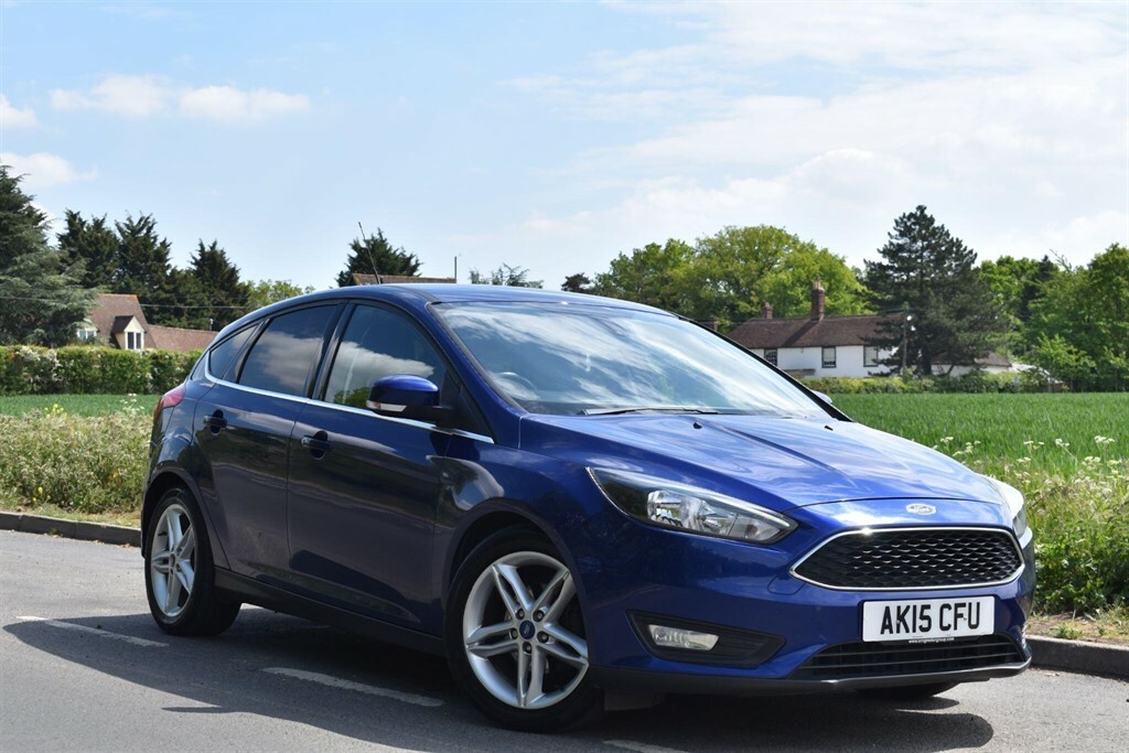 Ford Focus 1.6 Tdci Zetec Euro 5 Ss Blue