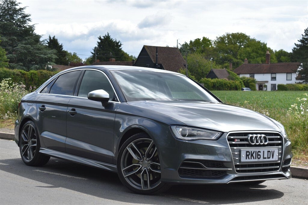 Audi S3 2.0 Tfsi S Tronic Quattro Euro 6 Ss Nav Grey