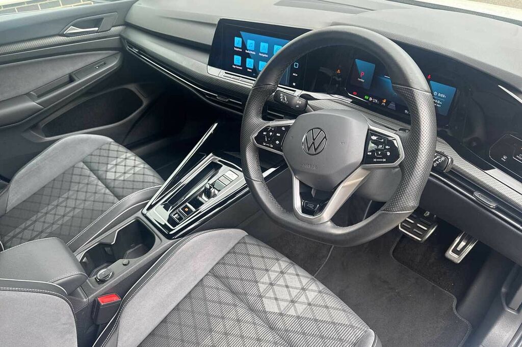 Volkswagen Golf 1.5 Etsi 150 R-line Dsg 20 761 Miles GJ23ZZF White #6