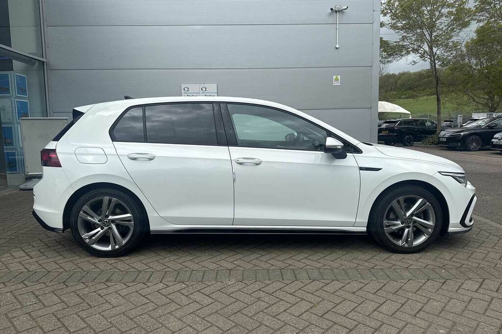 Volkswagen Golf 1.5 Etsi 150 R-line Dsg 20 761 Miles GJ23ZZF White #4