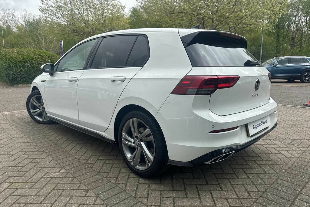 Volkswagen Golf 1.5 Etsi 150 R-line Dsg 20 761 Miles GJ23ZZF White #3