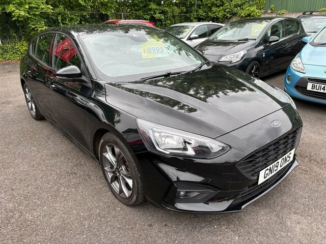 Ford Focus 1.0T Ecoboost St-line Hatchback Black