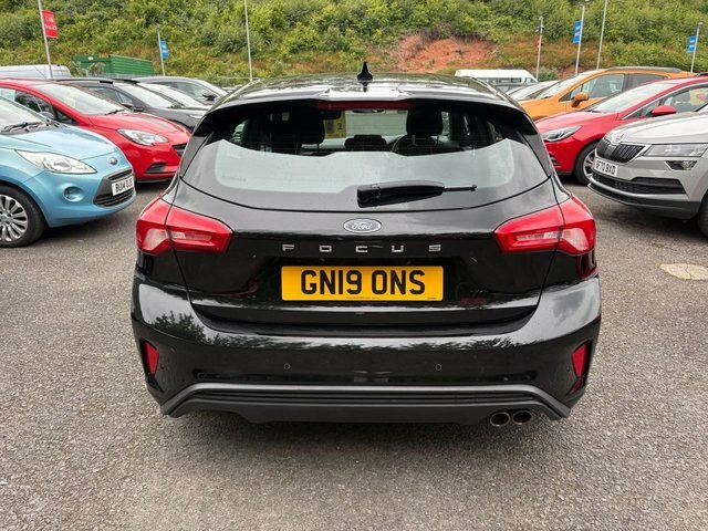 Ford Focus 1.0T Ecoboost St-line Hatchback GN19ONS Black #5