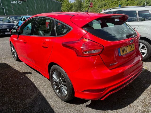 Ford Focus 1.5 Tdci St-line Hatchback Euro MV17TVX Red #4