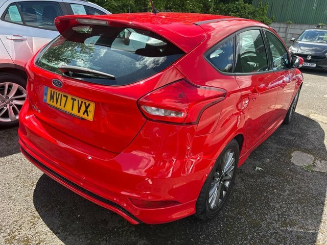 Ford Focus 1.5 Tdci St-line Hatchback Euro MV17TVX Red #5