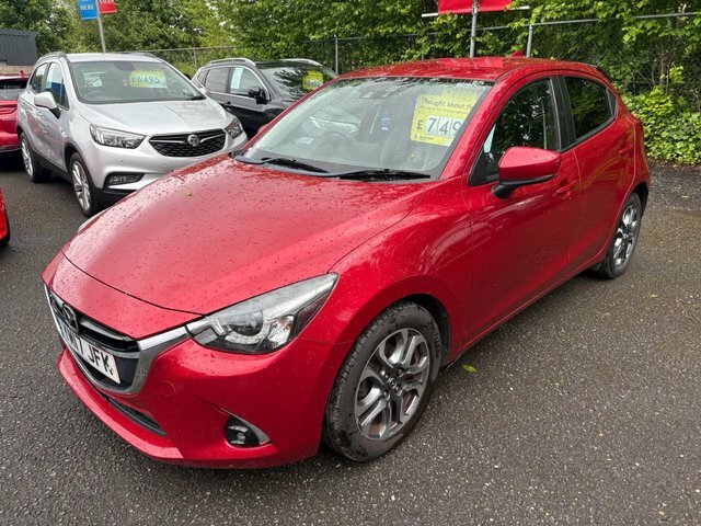 Mazda 2 1.5 Skyactiv-g Gt Sport Hatchback Manua YM17JFK Red #3