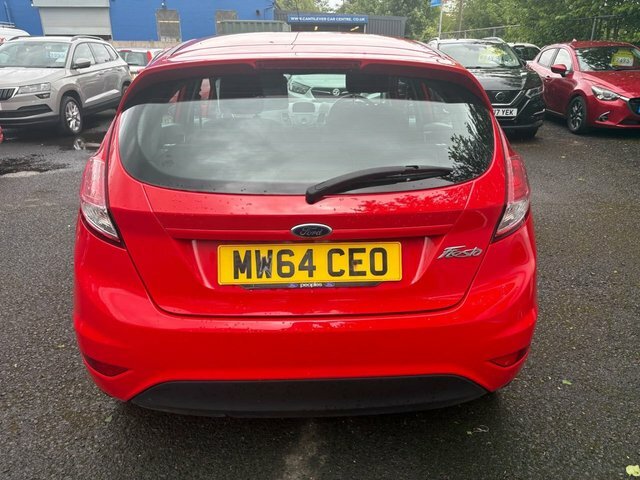 Ford Fiesta 1.25 Zetec Hatchback Euro 5 82 MW64CEO Red #6