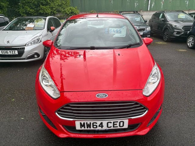 Ford Fiesta 1.25 Zetec Hatchback Euro 5 82 MW64CEO Red #2
