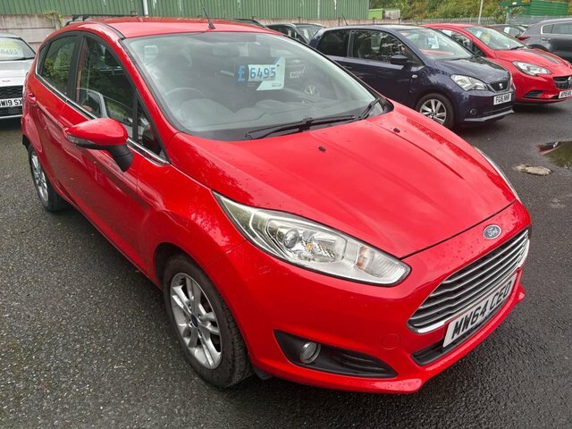 Ford Fiesta 1.25 Zetec Hatchback Euro 5 82 Red