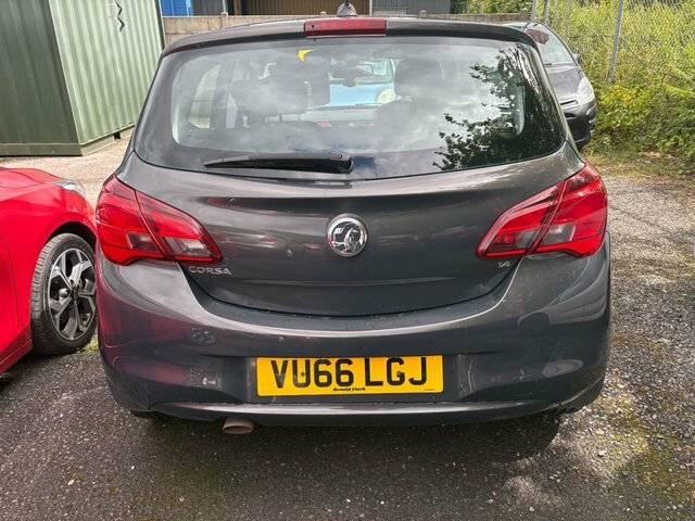 Vauxhall Corsa 1.4I Ecoflex Sri Hatchback Euro VU66LGJ Grey #5