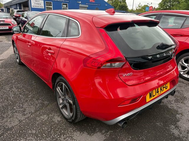 Volvo V40 1.6 D2 R-design Lux Hatchback Eu WL14KFG Blue #4