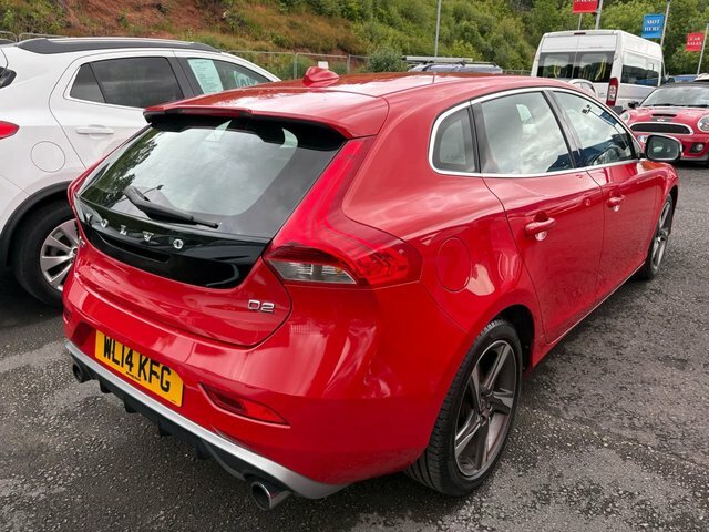 Volvo V40 1.6 D2 R-design Lux Hatchback Eu WL14KFG Blue #5