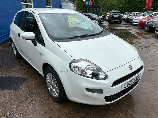 Fiat Punto 1.2 Pop Hatchback Euro 6 69 Bhp White