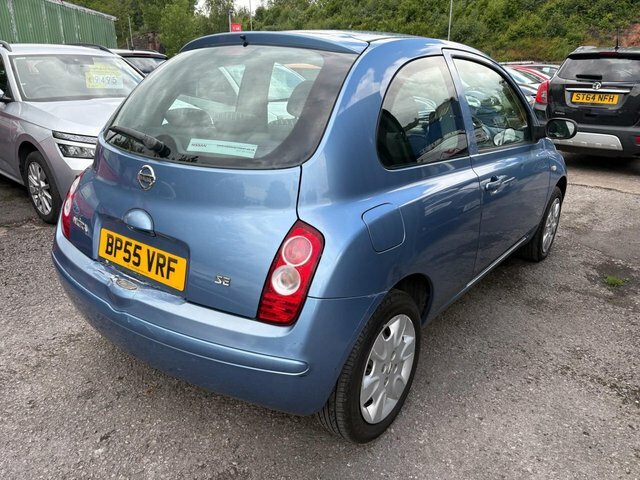Nissan Micra 1.2 16V Se Hatchback 143 G Km 7 Blue #5