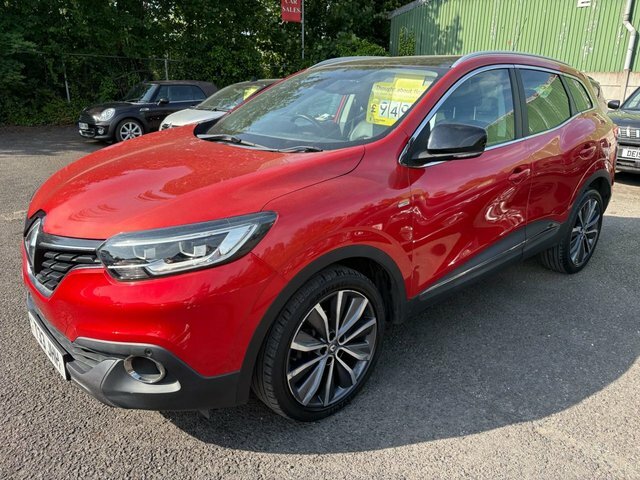 Renault Kadjar 1.5 Dci Signature Nav Suv Edc Euro 6 S T33JHH Red #3
