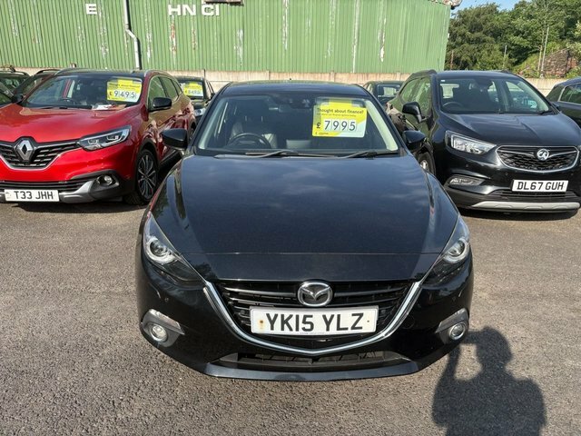 Mazda 3 2.0 Skyactiv-g Sport Nav Hatchback Manu YK15YLZ Black #2