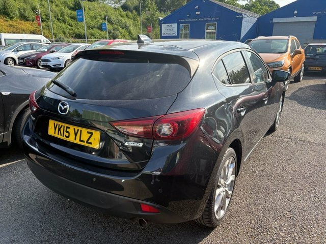 Mazda 3 2.0 Skyactiv-g Sport Nav Hatchback Manu YK15YLZ Black #6