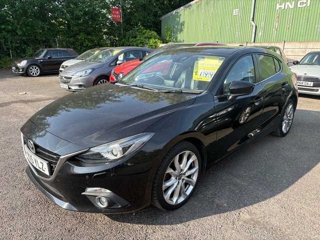 Mazda 3 2.0 Skyactiv-g Sport Nav Hatchback Manu YK15YLZ Black #3
