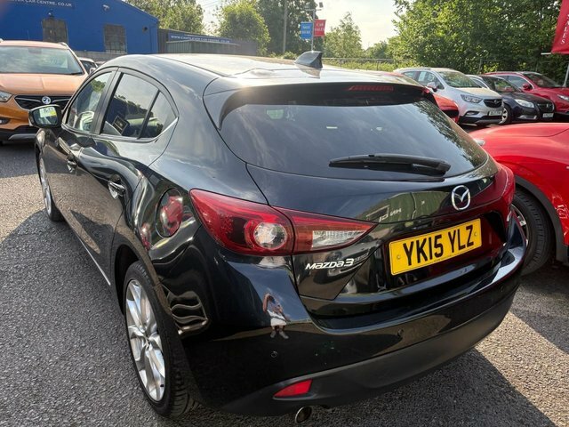 Mazda 3 2.0 Skyactiv-g Sport Nav Hatchback Manu YK15YLZ Black #4