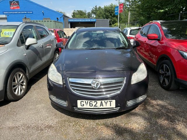 Vauxhall Insignia 2.0 Cdti Sri Nav Sports Tourer Eur GV62AYT Blue #2