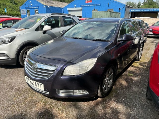 Vauxhall Insignia 2.0 Cdti Sri Nav Sports Tourer Eur GV62AYT Blue #3