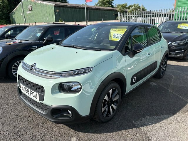 Citroen C3 1.2 Puretech Flair Hatchback Eur NJ68FGU Green #3