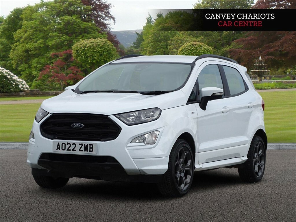 Ford Ecosport 1.0T Ecoboost St-line Euro 6 Ss White