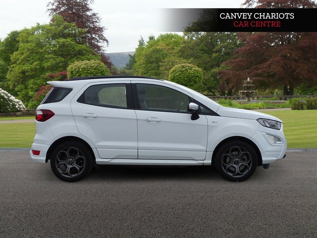 Ford Ecosport 1.0T Ecoboost St-line Euro 6 Ss AO22ZWB White #5