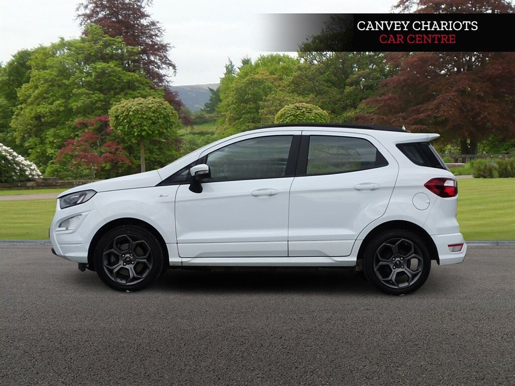 Ford Ecosport 1.0T Ecoboost St-line Euro 6 Ss AO22ZWB White #6