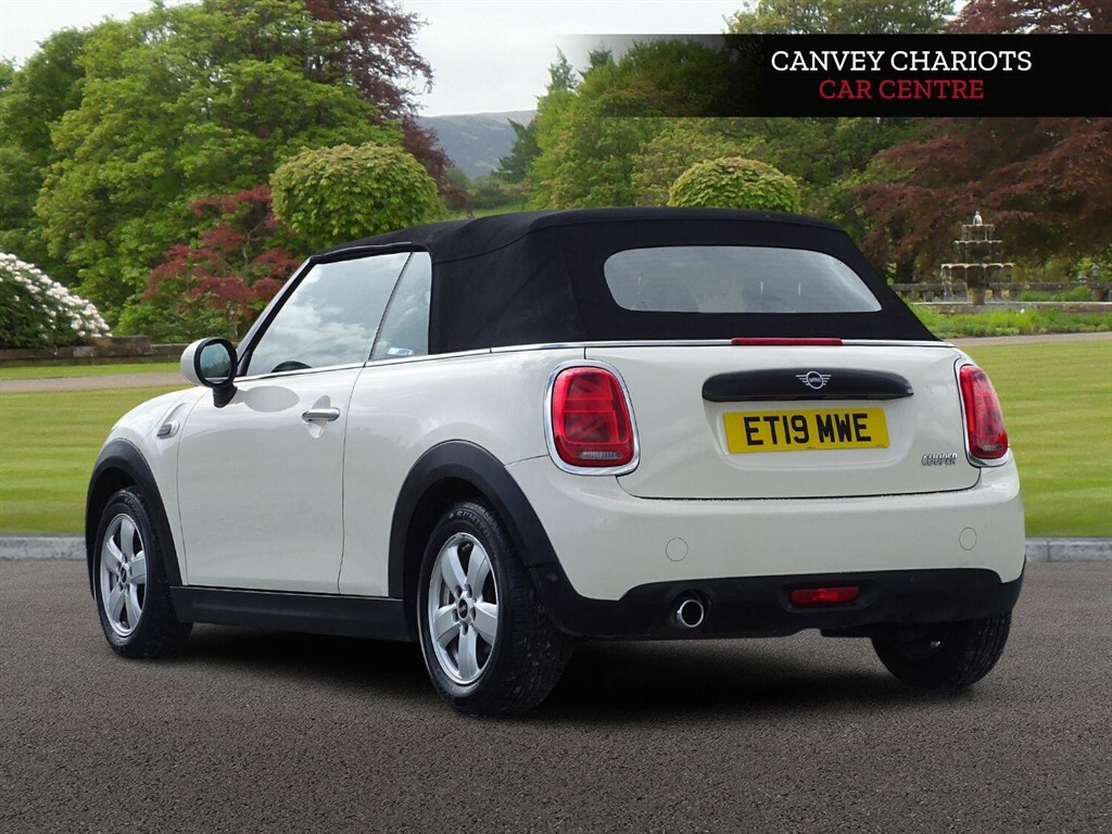 Mini Convertible 1.5 Cooper Classic Euro 6 Ss ET19MWE White #4