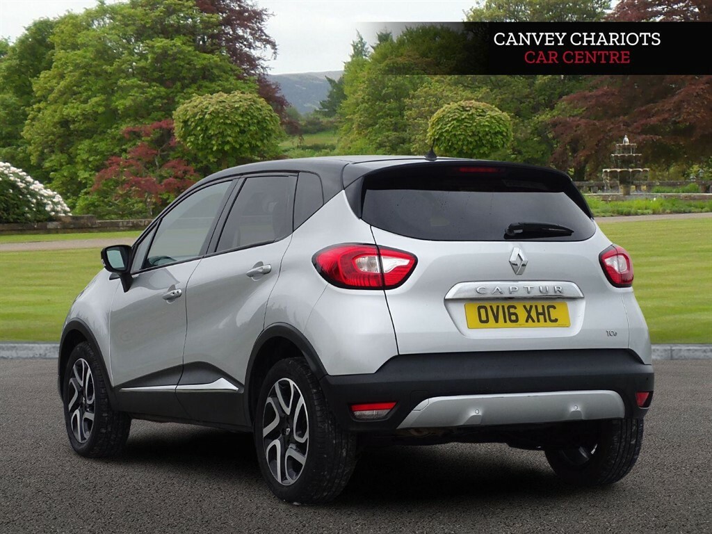 Renault Captur 0.9 Tce Energy Signature Nav Euro 6 Ss OV16XHC Silver #4