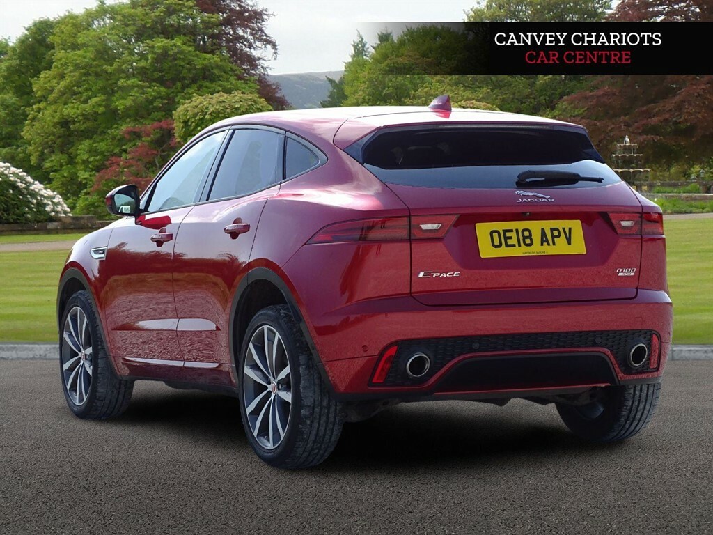 Jaguar E-Pace 2.0 D180 R-dynamic Hse Awd Euro 6 Ss OE18APV Red #4