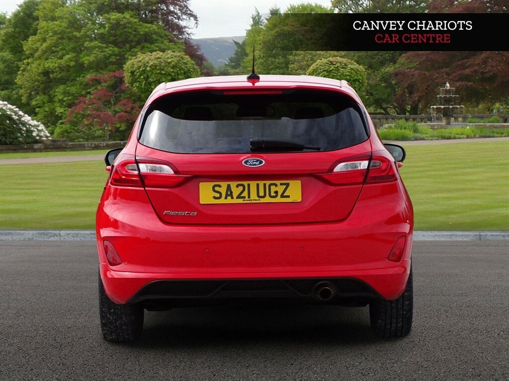 Ford Fiesta 1.0T Ecoboost St-line Edition Euro 6 Ss SA21UGZ Red #6