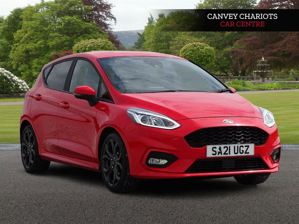 Ford Fiesta 1.0T Ecoboost St-line Edition Euro 6 Ss Red