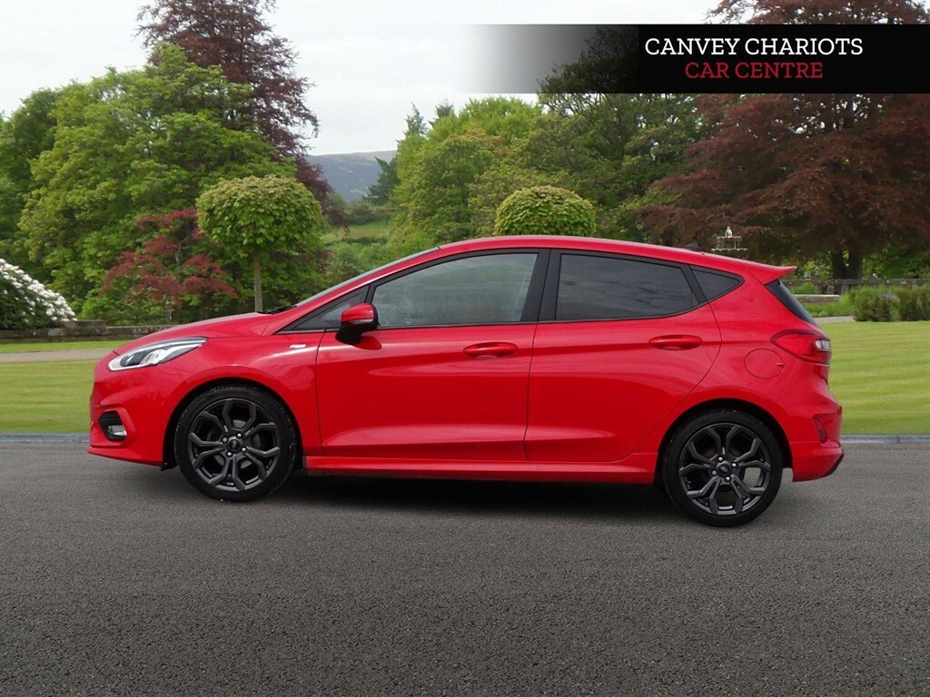 Ford Fiesta 1.0T Ecoboost St-line Edition Euro 6 Ss SA21UGZ Red #5