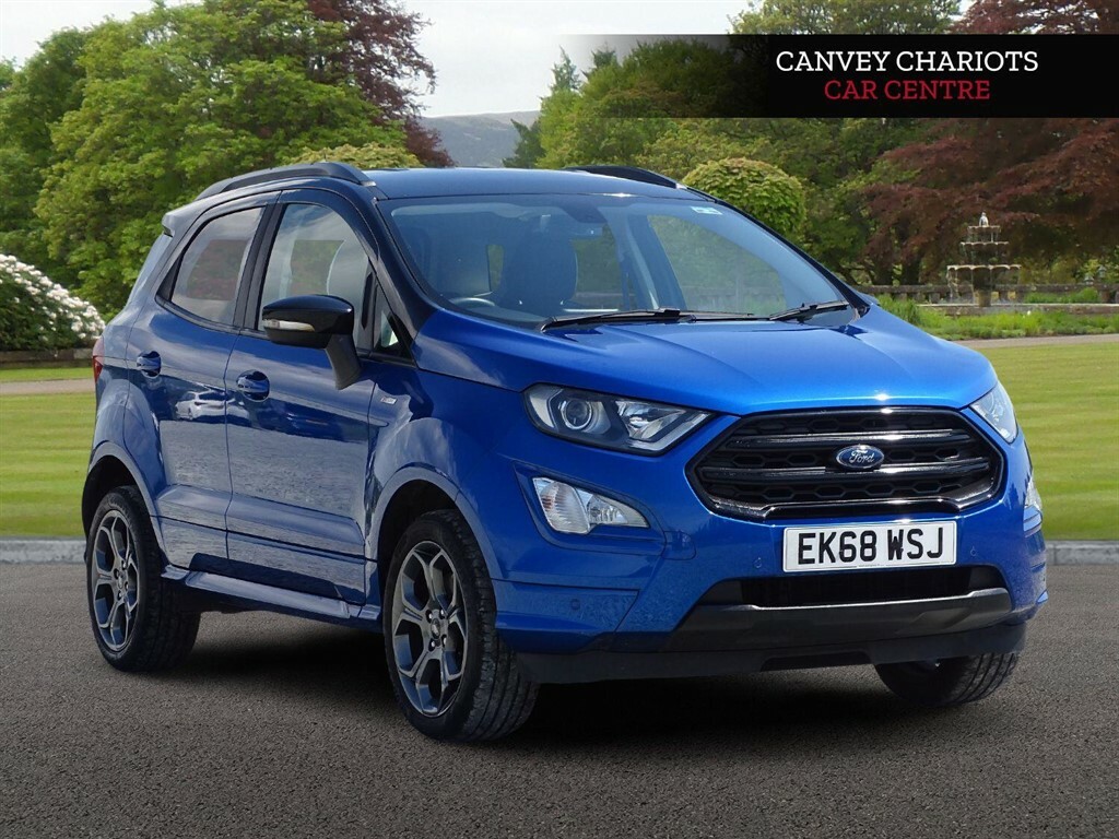 Ford Ecosport 1.0T Ecoboost St-line Euro 6 Ss Blue