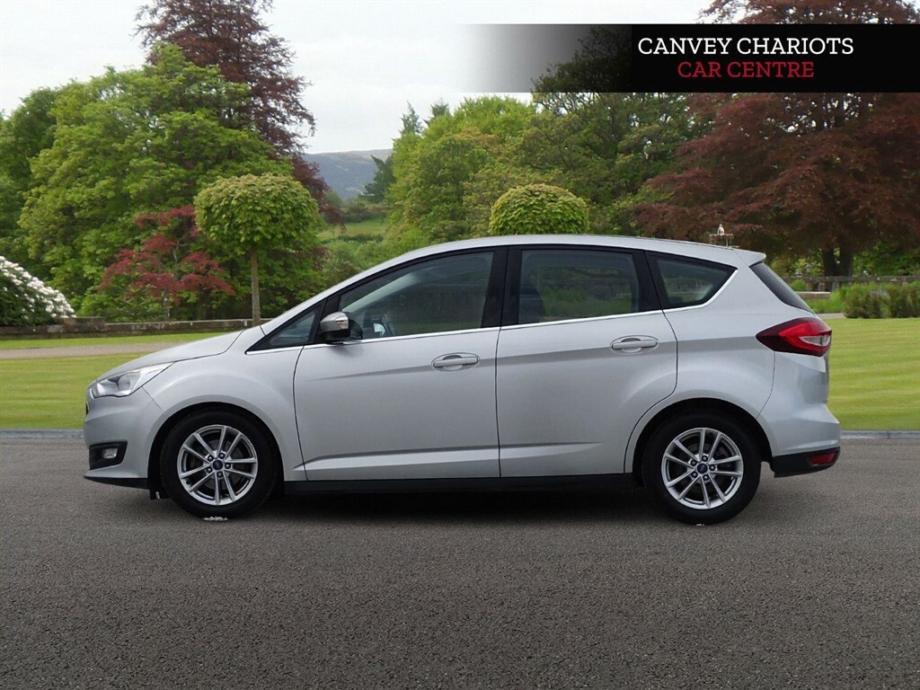 Ford C-Max 1.0T Ecoboost Zetec Euro 6 Ss BT66AYZ Silver #6