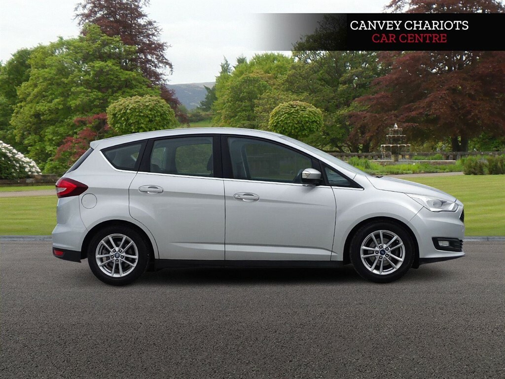 Ford C-Max 1.0T Ecoboost Zetec Euro 6 Ss BT66AYZ Silver #5