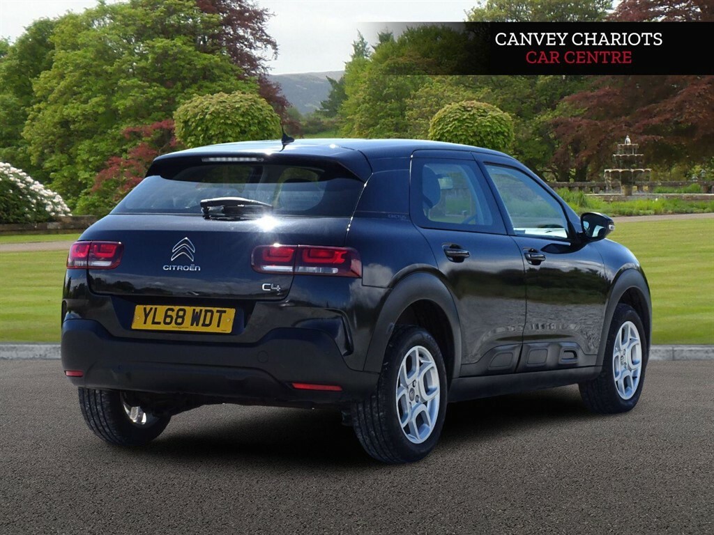 Citroen C4 Cactus 1.2 Puretech Gpf Feel Euro 6 Ss YL68WDT Black #3