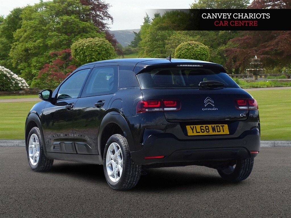 Citroen C4 Cactus 1.2 Puretech Gpf Feel Euro 6 Ss YL68WDT Black #4