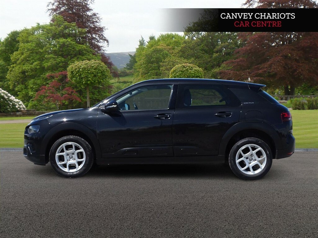 Citroen C4 Cactus 1.2 Puretech Gpf Feel Euro 6 Ss YL68WDT Black #6