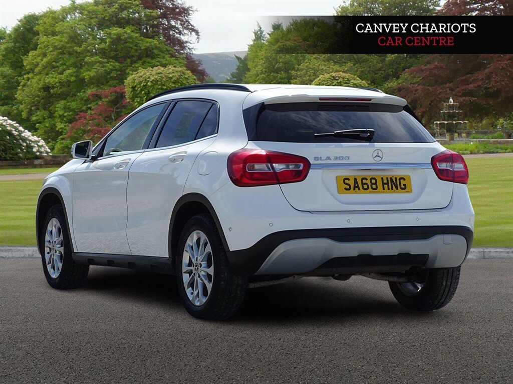 Mercedes-Benz GLA Class 1.6 Se Executive Euro 6 Ss SA68HNG White #4