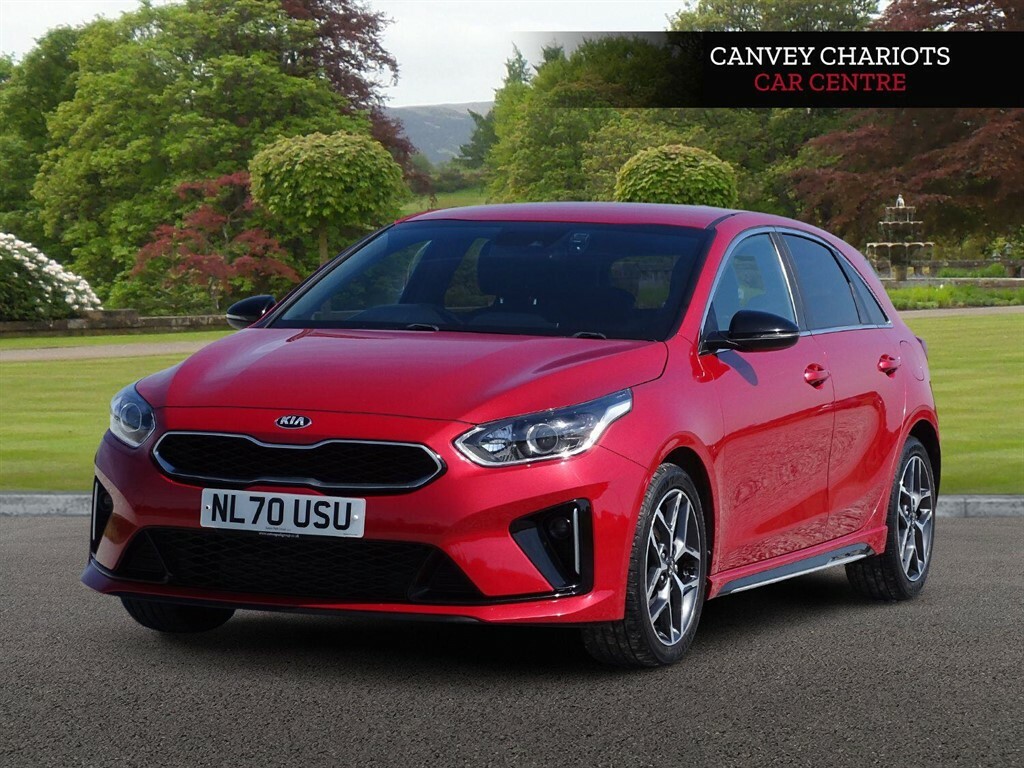 Kia Ceed 1.4 T-gdi Gt-line Dct Euro 6 Ss Red