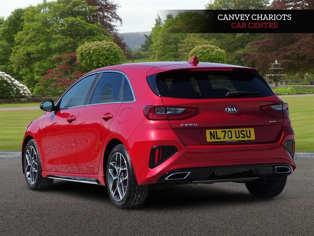 Kia Ceed 1.4 T-gdi Gt-line Dct Euro 6 Ss NL70USU Red #4