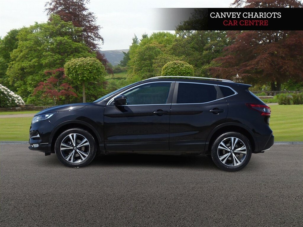 Nissan Qashqai 1.2 Dig-t N-connecta Euro 6 Ss AO67UNU Black #5