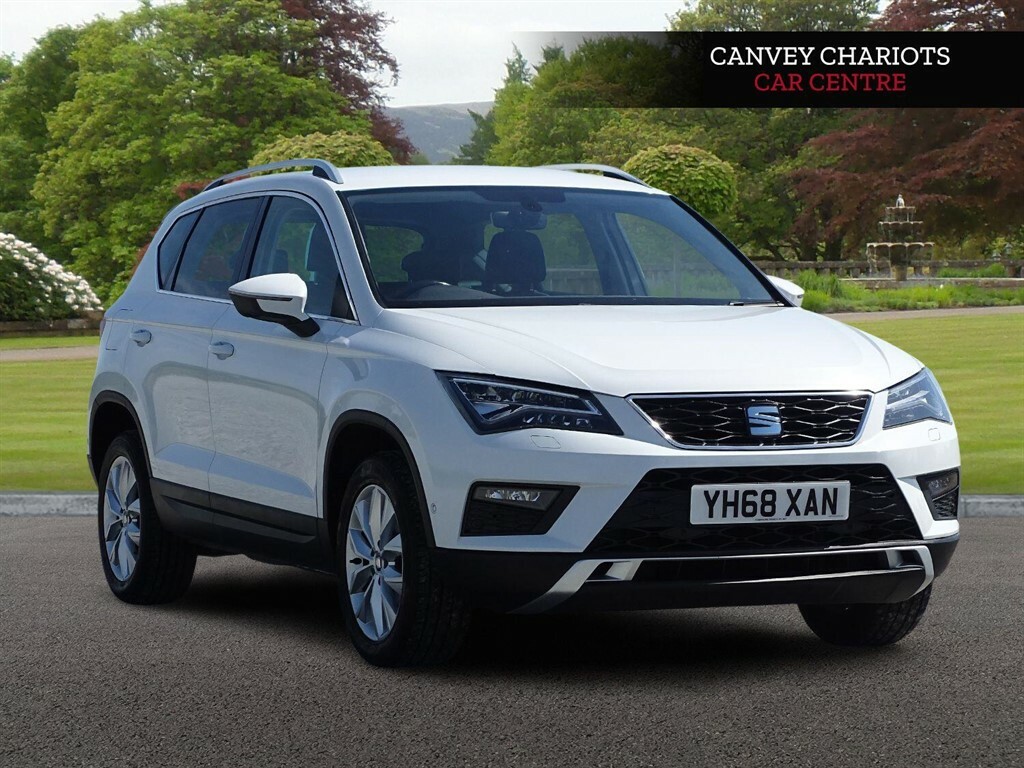 Seat Ateca 1.0 Tsi Ecomotive Se L Euro 6 Ss YH68XAN White #3