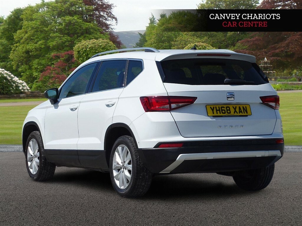 Seat Ateca 1.0 Tsi Ecomotive Se L Euro 6 Ss YH68XAN White #4