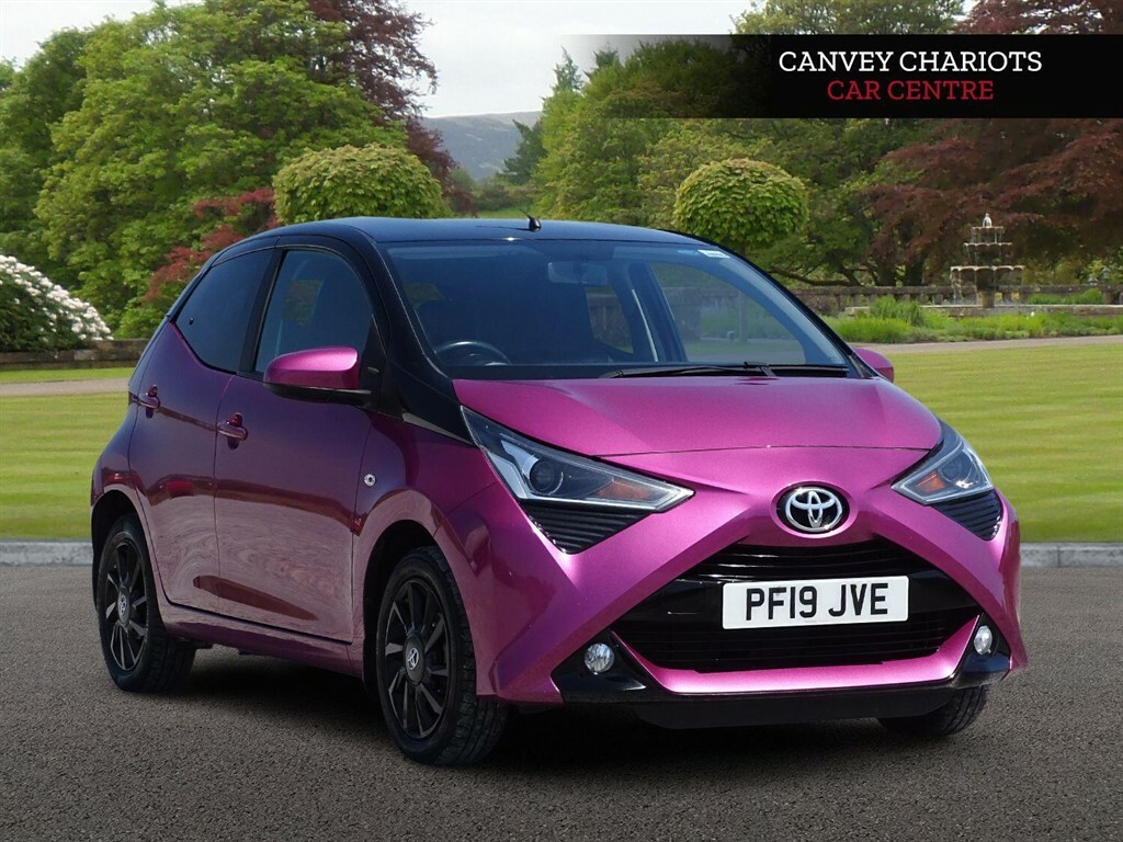 Toyota Aygo 1.0 Vvt-i X-cite Euro 6 PF19JVE Purple #2