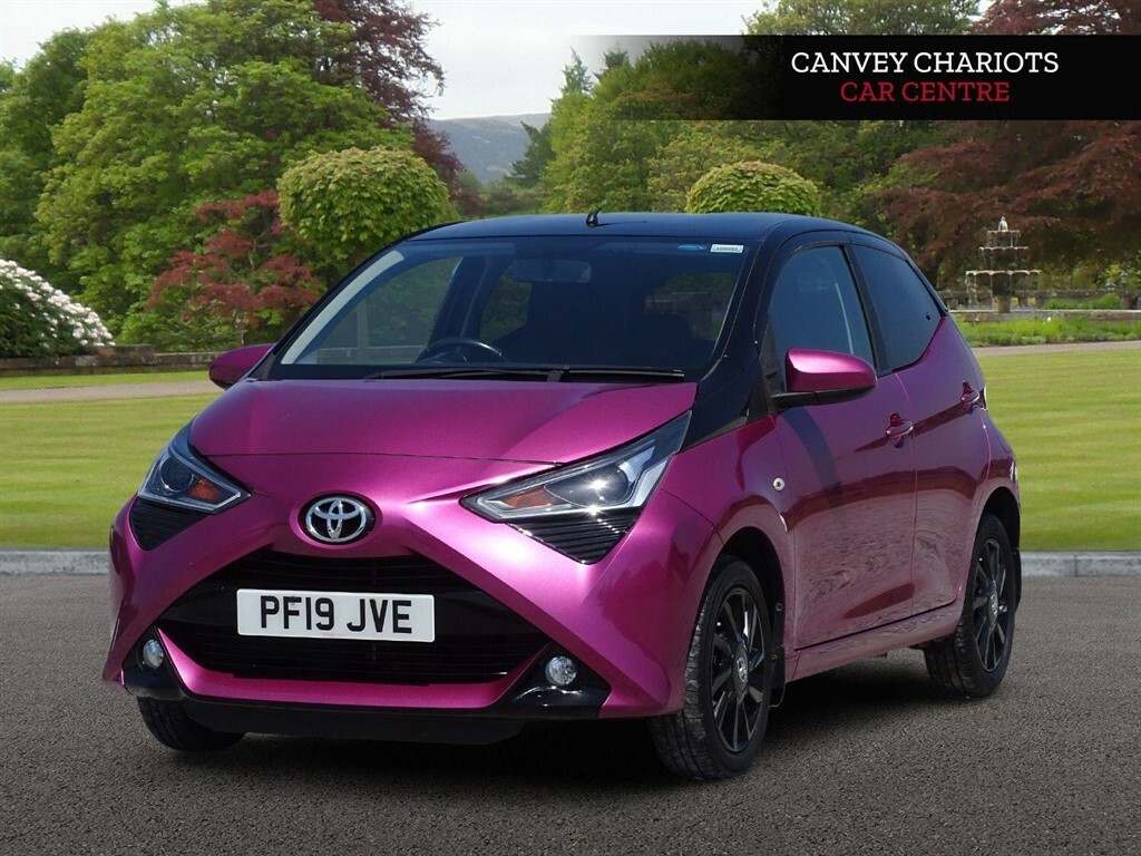 Toyota Aygo 1.0 Vvt-i X-cite Euro 6 PF19JVE Purple #6