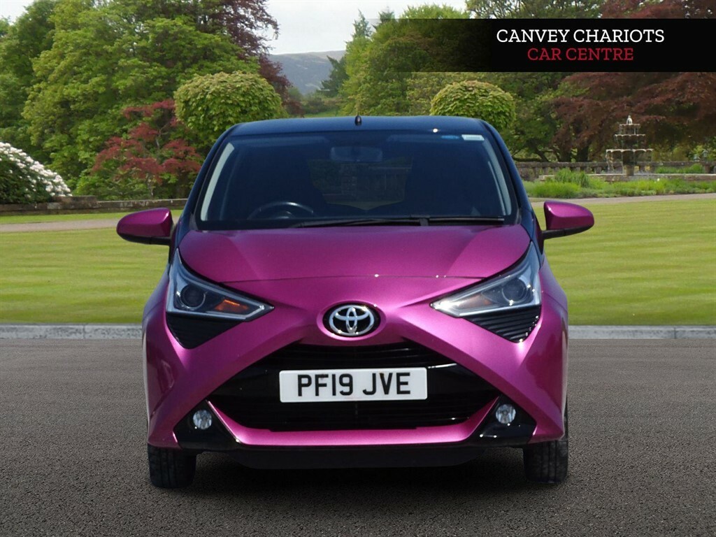 Toyota Aygo 1.0 Vvt-i X-cite Euro 6 PF19JVE Purple #4